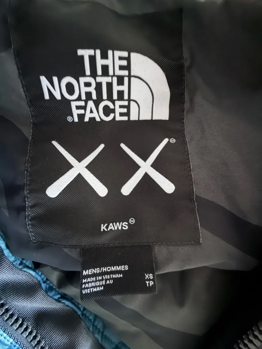 The North Face colorblock insulated